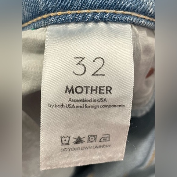 NWT MOTHER Mid Rise Dazzler Jean‎ in Limited Edition Sz 32 - Picture 11 of 14